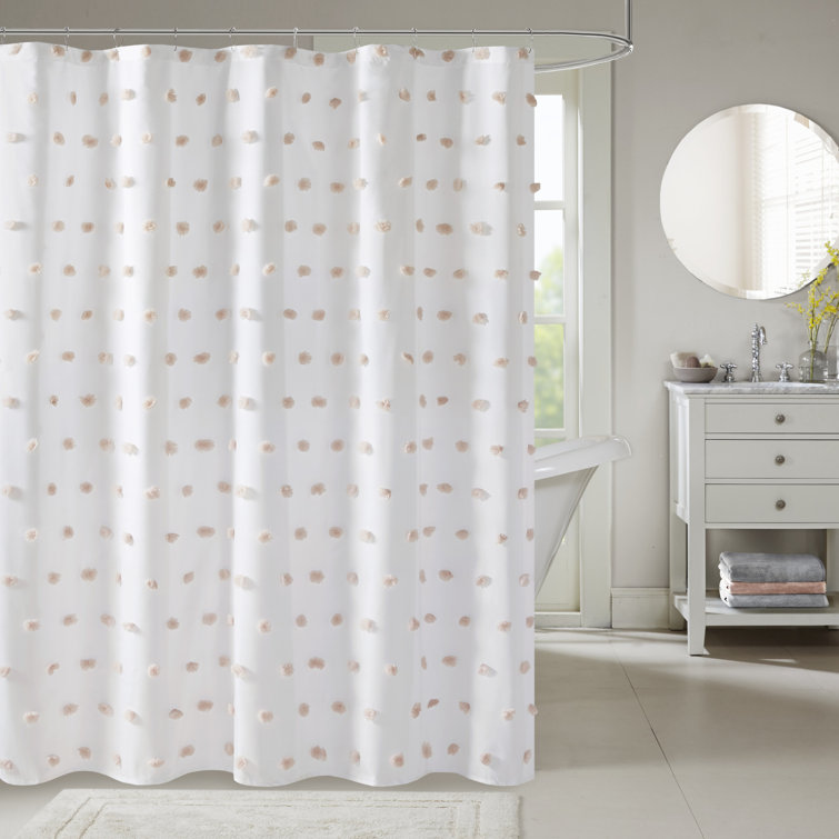 Dakota Fields Earhart Polka Dots Single Shower Curtain & Reviews Wayfair